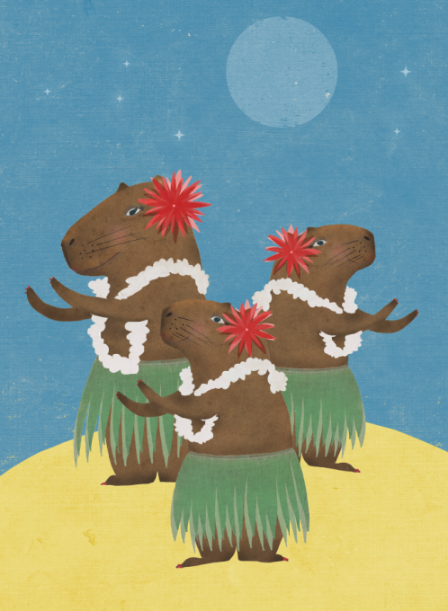 Blue Island Press, Capybara hula